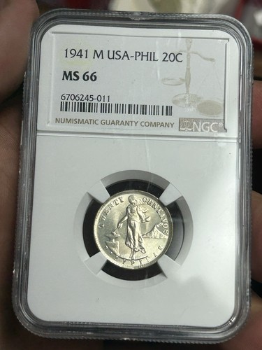 1941 filippine 20c ngc - filippine, 66
