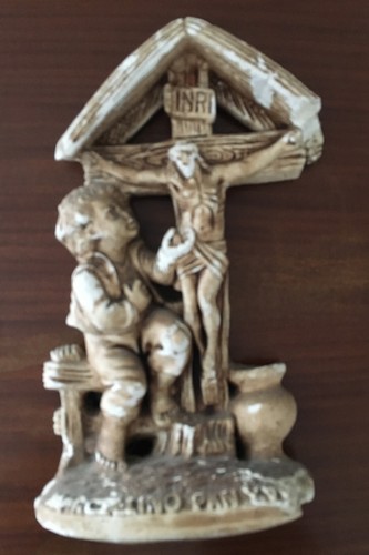 Statuetta antica marcellino - statuetta, "marcellino