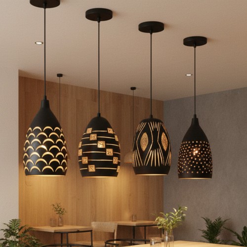 Lampada sospensione moderna - a,