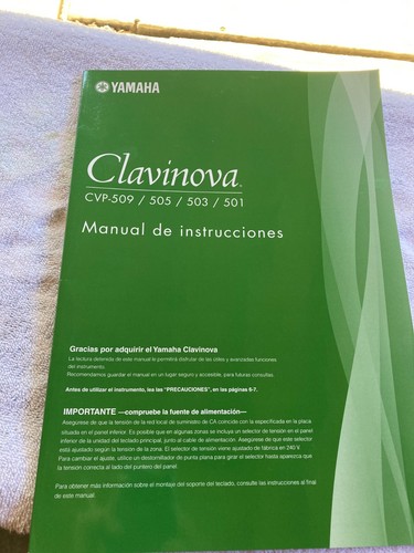 Yamaha clavinova manual - manual, de