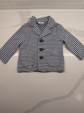 Blue And White Il Gufo Cotton