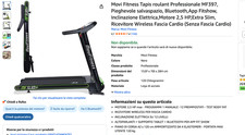 Tapis Roulant Movi Fitness Tappeto MF 397