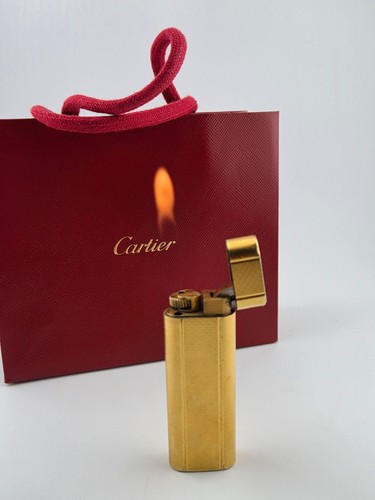 Accendino cartier placcato oro - cartier,