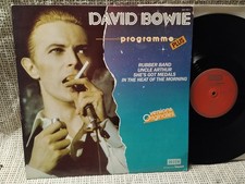 David Bowie LP 12"  Programe