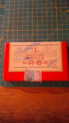 1939 scatola sigarette - , antica
