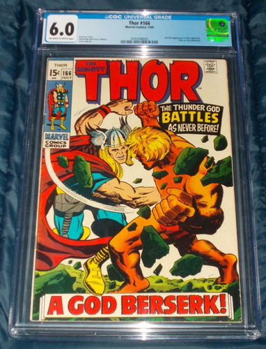 Thor 166 cgc marvel - cgc, ~