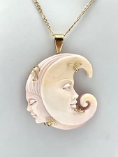 Ciondolo Cammeo Donna Luna