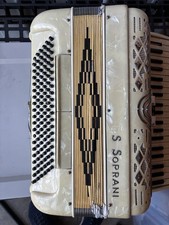 Fisarmonica S. Soprani - Per ricambi o riparazioni - Vintage - Soffietto danneggiato