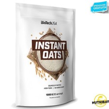 BIOTECH USA ISTANT OATS 1000 gr FARINA D AVENA ISTANTANEA