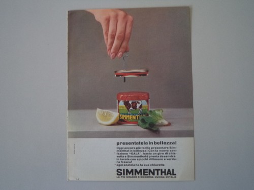 Advertising pubblicità 1963 - advertising,