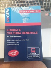 Libro Logica e cultura generale EdiTest Iv edizione Teoria+esercizi ed 2011