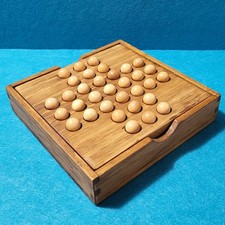 ⭐ Rompicaco Solitario della Bastiglia o Cinese Biglie in Legno - Gioco D'ingegno