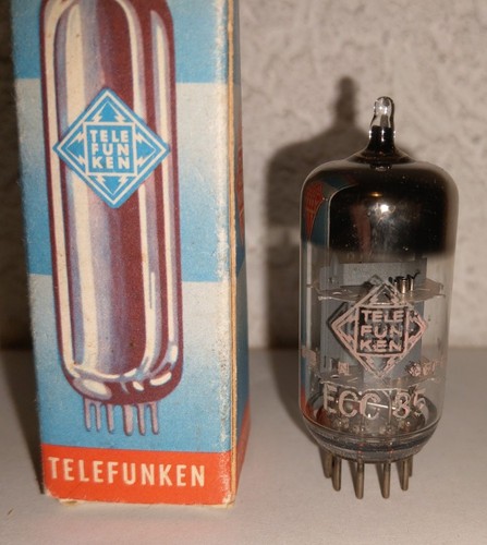 Tubo tube ecc85 telefunken - tubo,