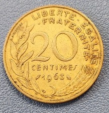 FRANCE PIECE 20 CENTIMES FRANC