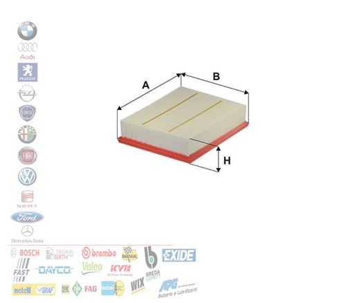 Filtro aria audi seat - audi,