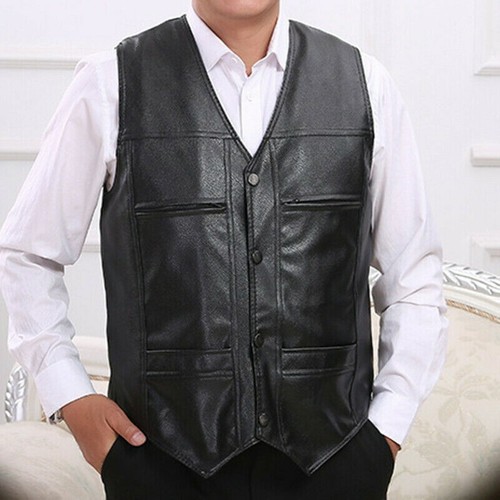 Gilet biker ecopelle - biker, in