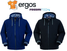 ROSSINI Giubbotto Softshell NEWMAN Anti Pioggia Vento Zip Uomo Invernale HH634