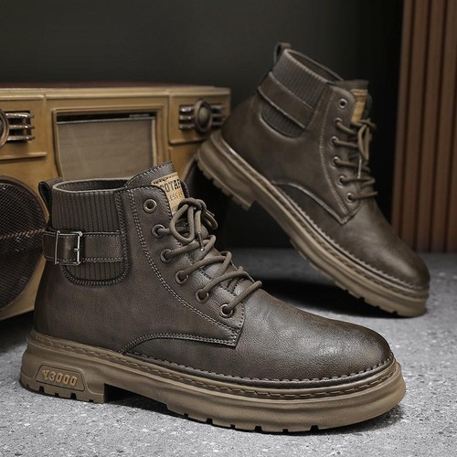 Scarpe stivaletti uomo tempo