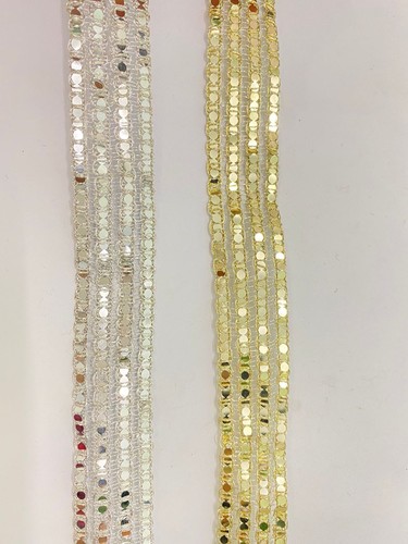 Pizzo elegante paillettes