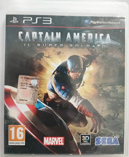 Ps3 captain america manuale - ps3,