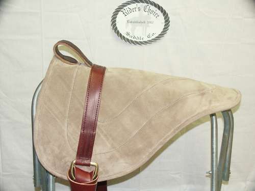 Sella pad pelle bareback - pad, in