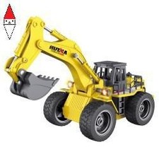 HUINA 1/18 RC EXCAVATOR WITH 6