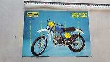 Simonini Long Range 125 R Sette - Fly 100 1978 depliant originale moto brochure