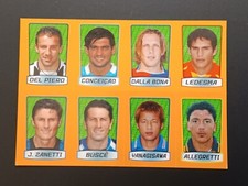 figurina Calciatori Calcio Merlin 2004 # Del Piero Conceicao Dalla Bona