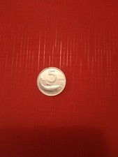 2 Monete 5 Lire Italiane 1954