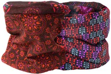Scaldacollo Inverno Hippie Boemo Multicolore Cappuccio Piccolo Sciarpa