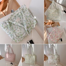 Borsa tote bag cotone floreale