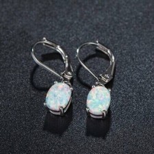 3.20Ct Lab Created Oval Fire