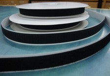 1 mt  NASTRO A STRAPPO ADESIVO NERO cm 2 per velcro MASCHIO - FEMMINA - M+F