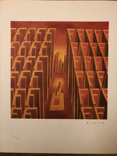 Jean michel folon lettera - , la