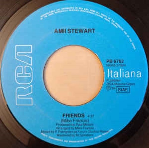 Amii stewart friends - stewart, (7")