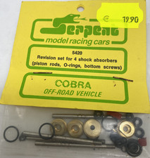 Revision set 4 shock absorbers