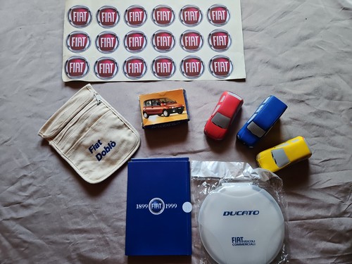 Lotto fiat gadget adesivi - gadget, e