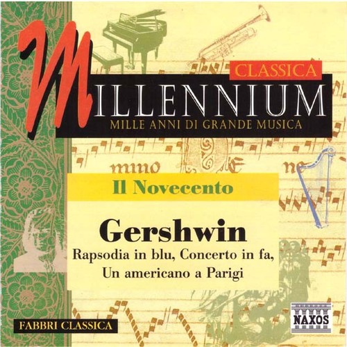 Gershwin rapsodia blu - rapsodia, /