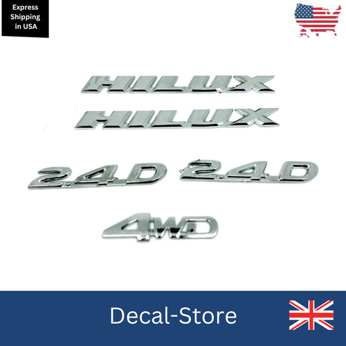 Toyota hilux 4wd emblema - 2.4d,