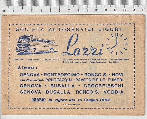 Lazzi liguria bus tram - lazzi,