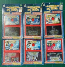 CAVALIERI DELLO ZODIACO CD CARD GIOCHI PREZIOSI COLLEZIONE COMPLETA DA 6 1986 