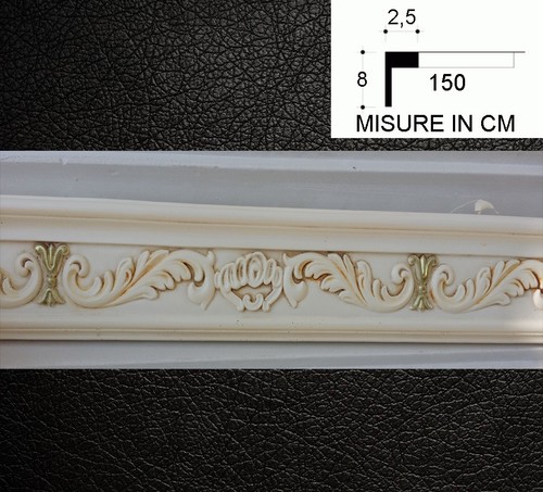 Cornici gesso decorato a - decorato,