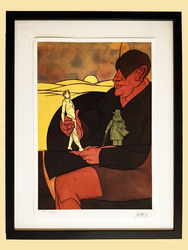 Valerio adami statuette - adami,",