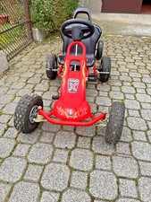 Go Kart a pedali Ferbedo per bambini - con carrello portaoggetti 