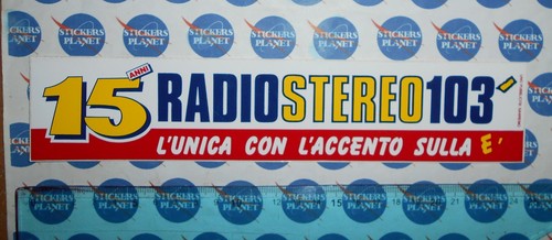 Adesivo sticker vintage - sticker,