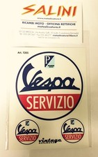 Adesivo " Vintage " Vespa servizio  - Sticker