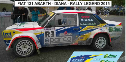 Fiat 131 abarth rally - abarth,