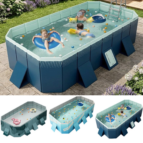 Piscina estiva pieghevole per