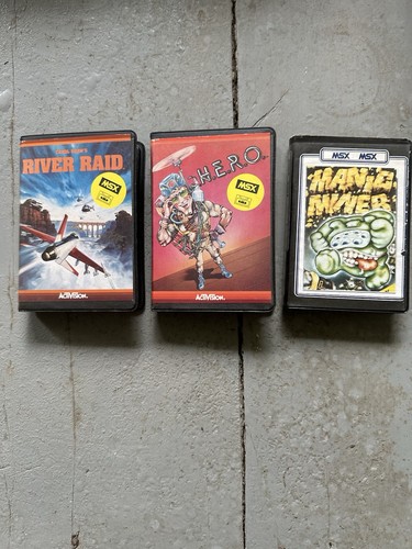 Lotto giochi msx tape rari - lotto,