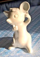 # BACK2eBAY  CAPODIMONTE STATUETTA PORCELLANA N CORONA BIANCA. "IL TOPOLINO" US